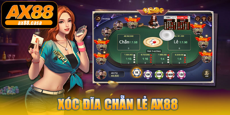 Xóc Đĩa Chẵn Lẻ AX88 Thông Minh – Giữ Vốn Vững, Thắng Đều Mỗi Phiên